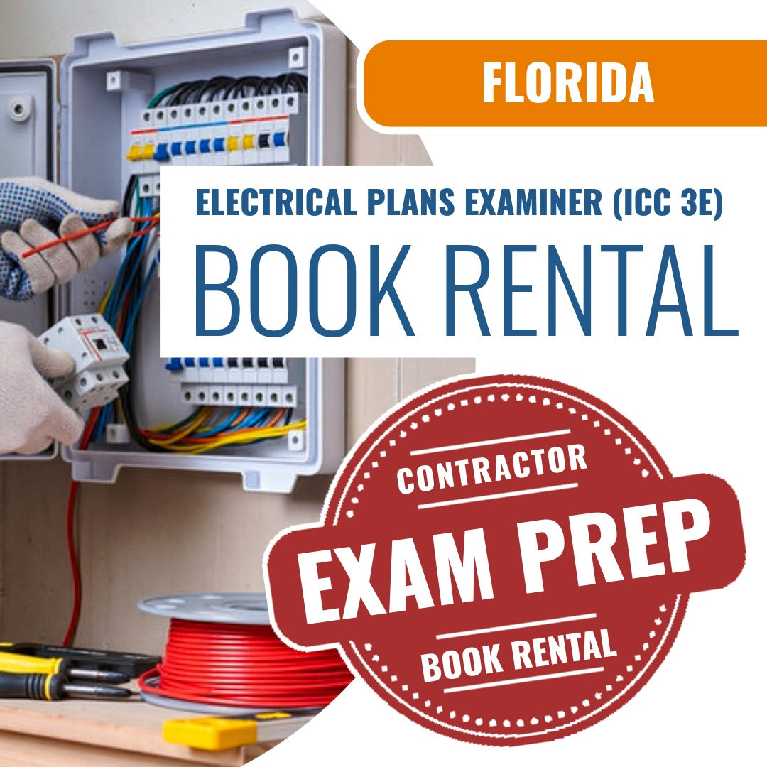 Florida Electrical Plans Examiner (ICC 3E) - Books & Courses Rental Package