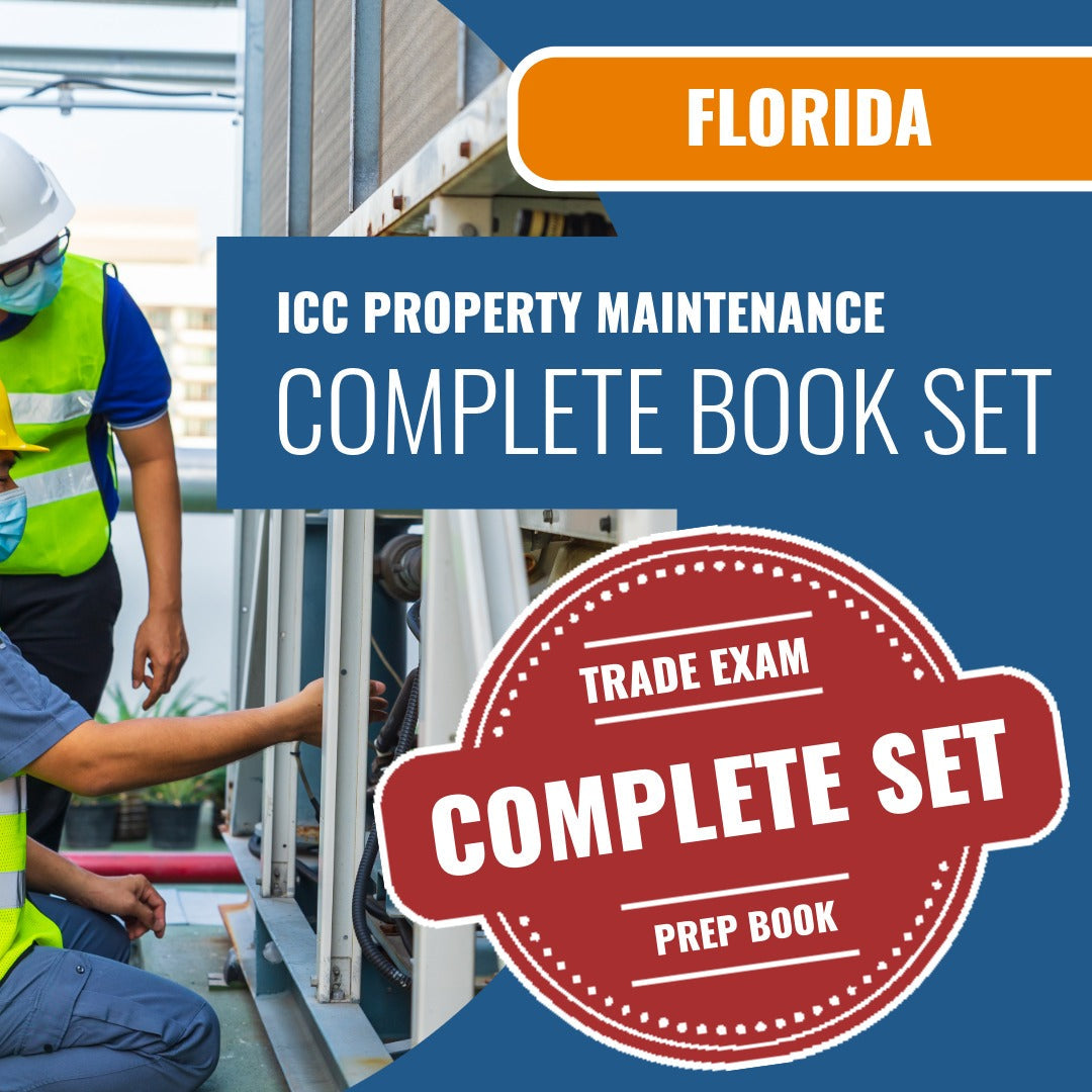 Florida ICC Property Maintenance and Housing Inspector (64) Exam Book Package