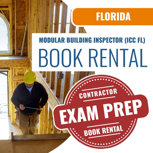 Florida Modular Building Inspector (ICC FL)- Books & Courses Rental Package