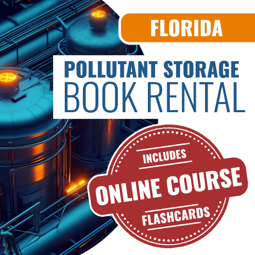 Florida Pollutant Storage Contractor Exam - Books & Courses Rental