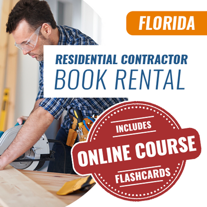 Florida Residential Contractor Exam - Premium Books & Courses Rental