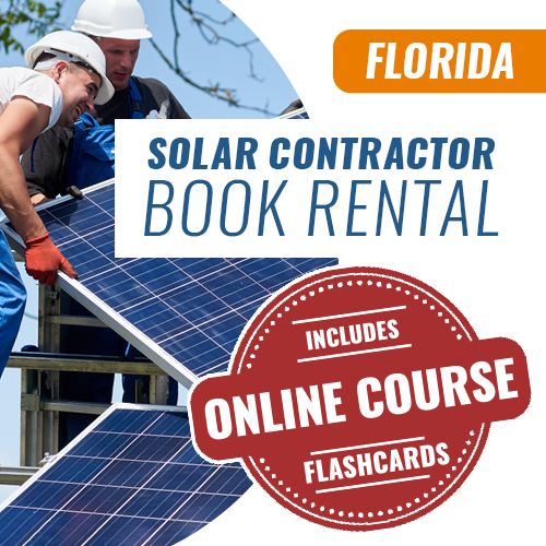 Florida Solar Contractor Exam - Books & Courses Rental