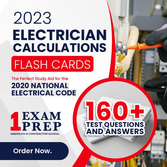 2023 Practical Calculations for Electricians Exam Prep Flash Cards