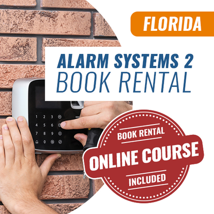 Florida Alarm Systems II Contractor Exam - Books & Courses Rental
