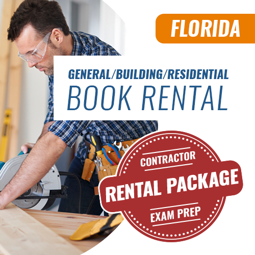 Florida State General, Building and Residential Contractor - Contract Administration & Project Management (Budget Friendly - Non H&T Book Rental)
