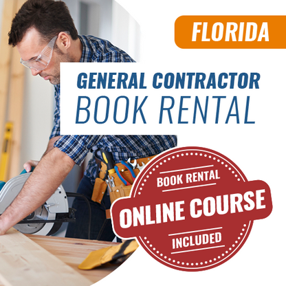 Examen de Contratista General, de Edificios y Residencial de Florida - Alquiler de Libros Premium