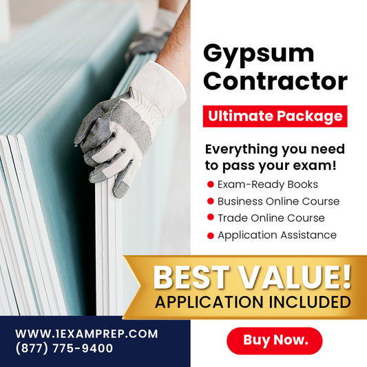Florida Gypsum Drywall Ultimate Exam Prep Rental Package