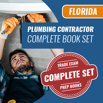 Florida Plumbing Contractor Exam Complete Book Set - Trade Books