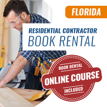 Load image into Gallery viewer, Florida Residential Contractor Exam - Premium Book Rental
