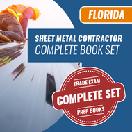 Florida Sheet Metal Contractor Exam Complete Book Set - Trade Books