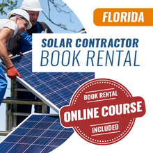 Load image into Gallery viewer, Florida Solar Contractor Exam - Book Rental
