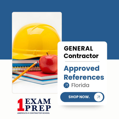 Florida General Contractor Exam Approved References