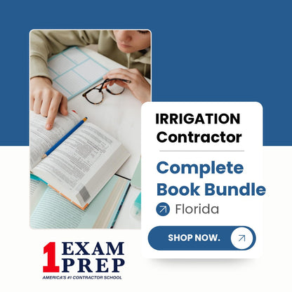 Florida Irrigation Contractor Exam Complete Book Bundle