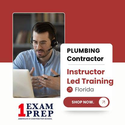 Florida Plumbing Contractor Exam Instructor Led Training