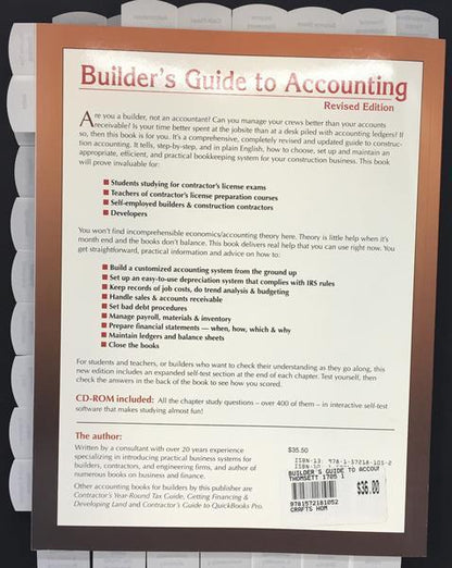 Builder's Guide to Accounting Revised - 10th Printing [Highlighted and Tabbed]