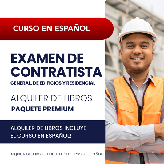 Examen de Contratista General, de Edificios y Residencial de Florida - Alquiler de libros (Paquete económico) (GC, BC, RC - Budget Friendly Book Rental)