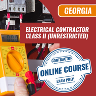 Georgia Electrical Contractor Class II (Unrestricted) Contractor - Online Exam Prep Course