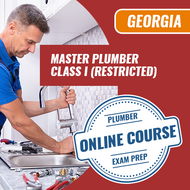 Georgia Master Plumber Class I (Restricted) - Online Exam Prep Course