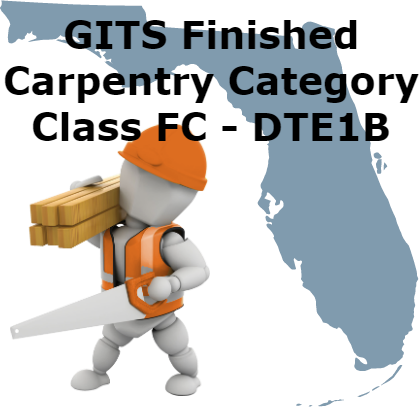 GITS Finished Carpentry Category - Class FC - DTE1B (County - Florida)
