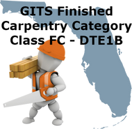 GITS Finished Carpentry Category - Class FC - DTE1B (County - Florida)