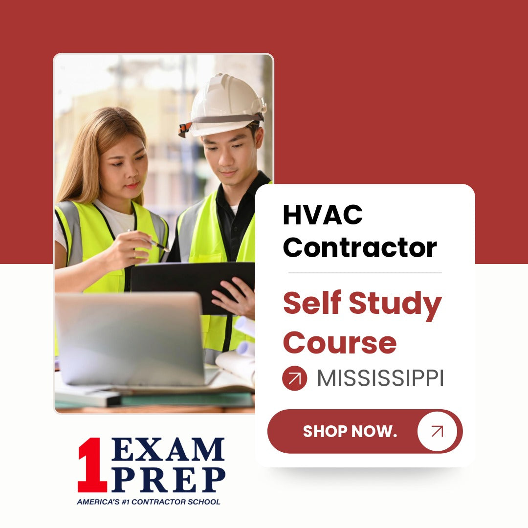 Mississippi HVAC Contractor Exam Self Study Course