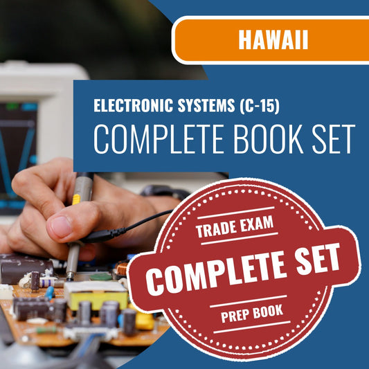Hawaii Electronic Systems Contractor (C-15) Exam Book Package