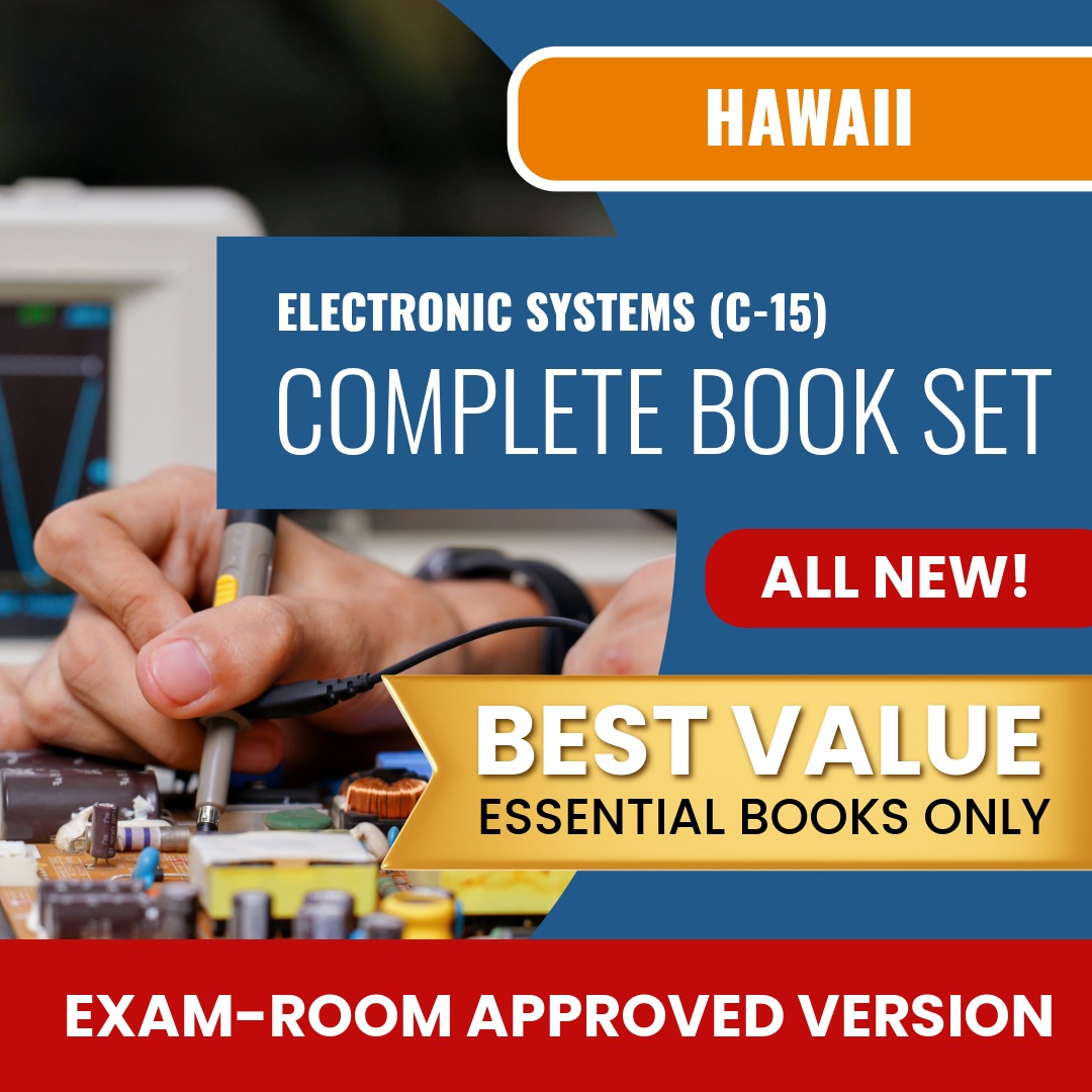 Hawaii Electronic Systems Contractor (C-15) Books Allowed into Exam Package