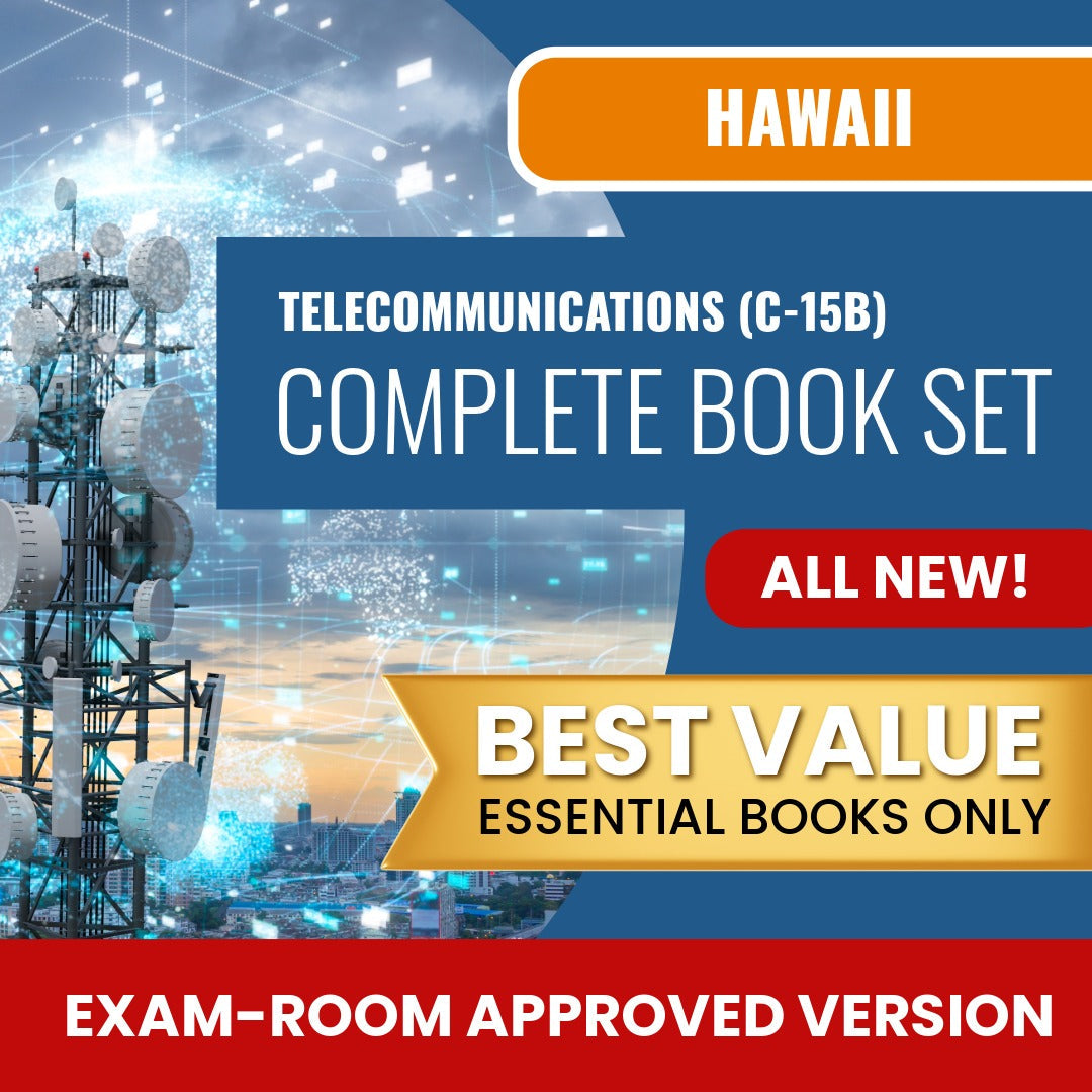 Hawaii Telecommunications Contractor (C-15B) Books Allowed into Exam Package