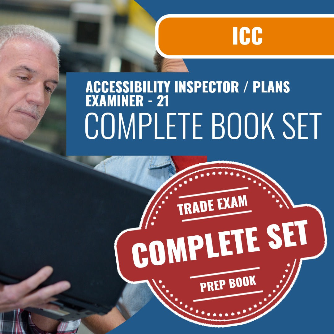 ICC Accessibility Inspector / Plans Examiner - 21 - Book Package