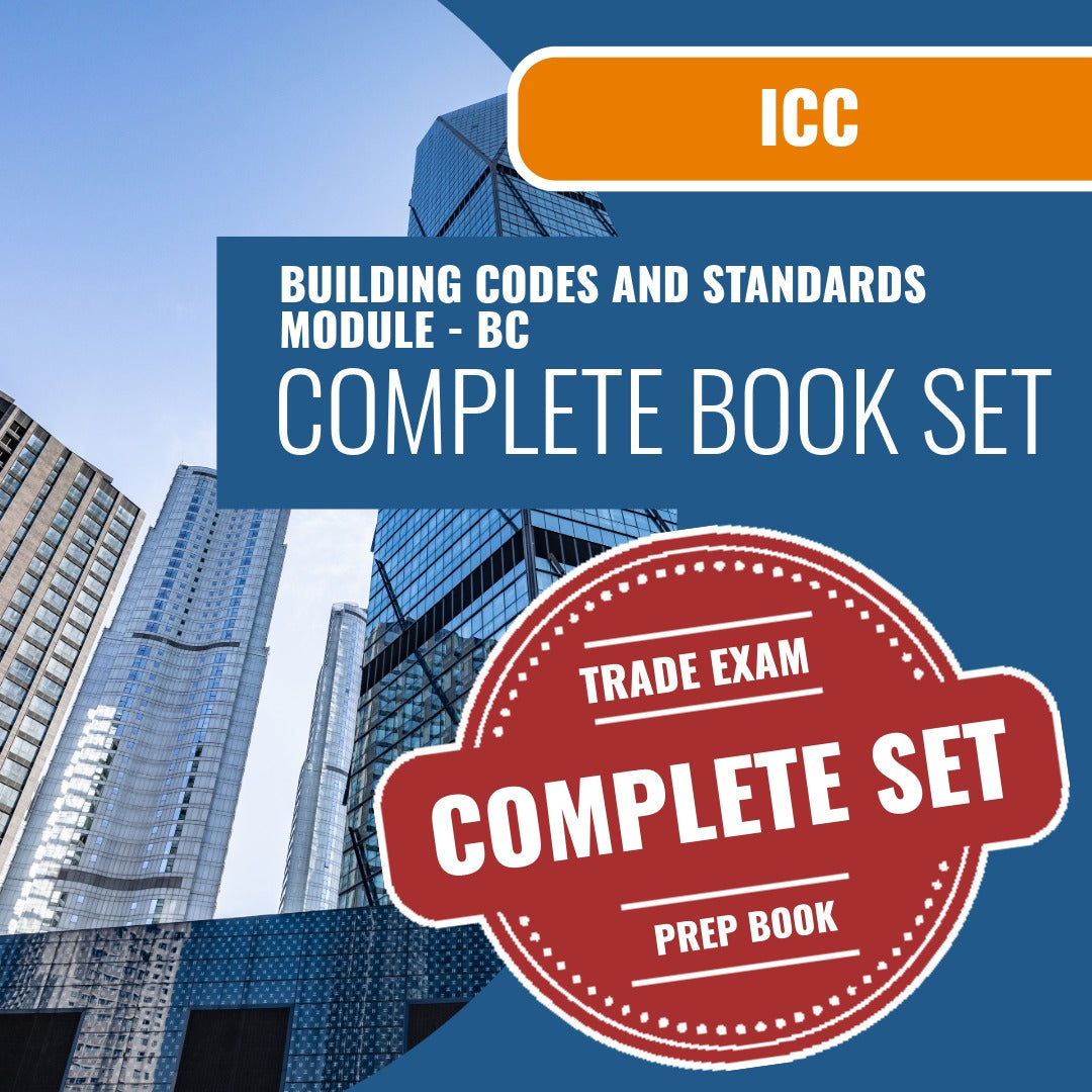 ICC Building Codes and Standards Module - BC Exam Book Package