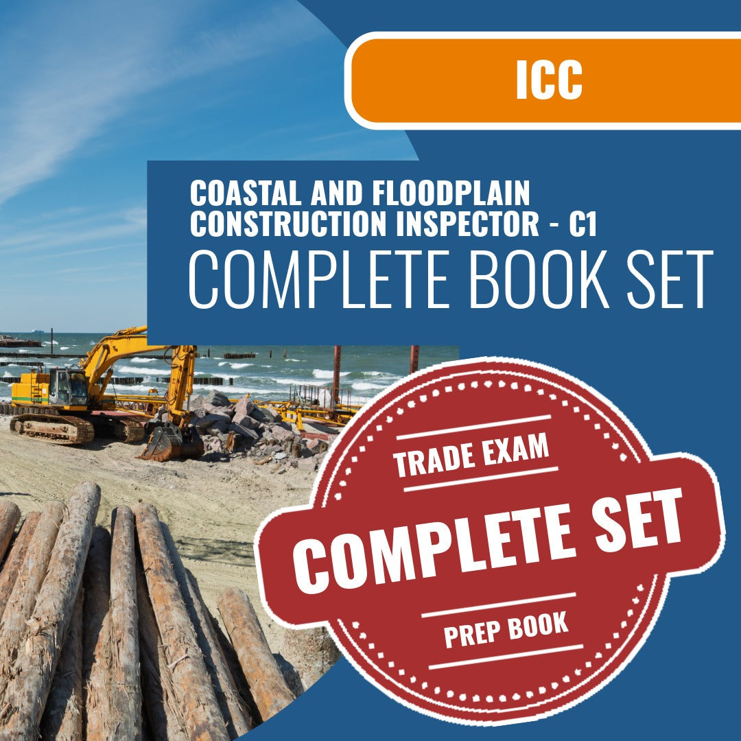 ICC Coastal and Floodplain Construction Inspector - C1 - Book Package