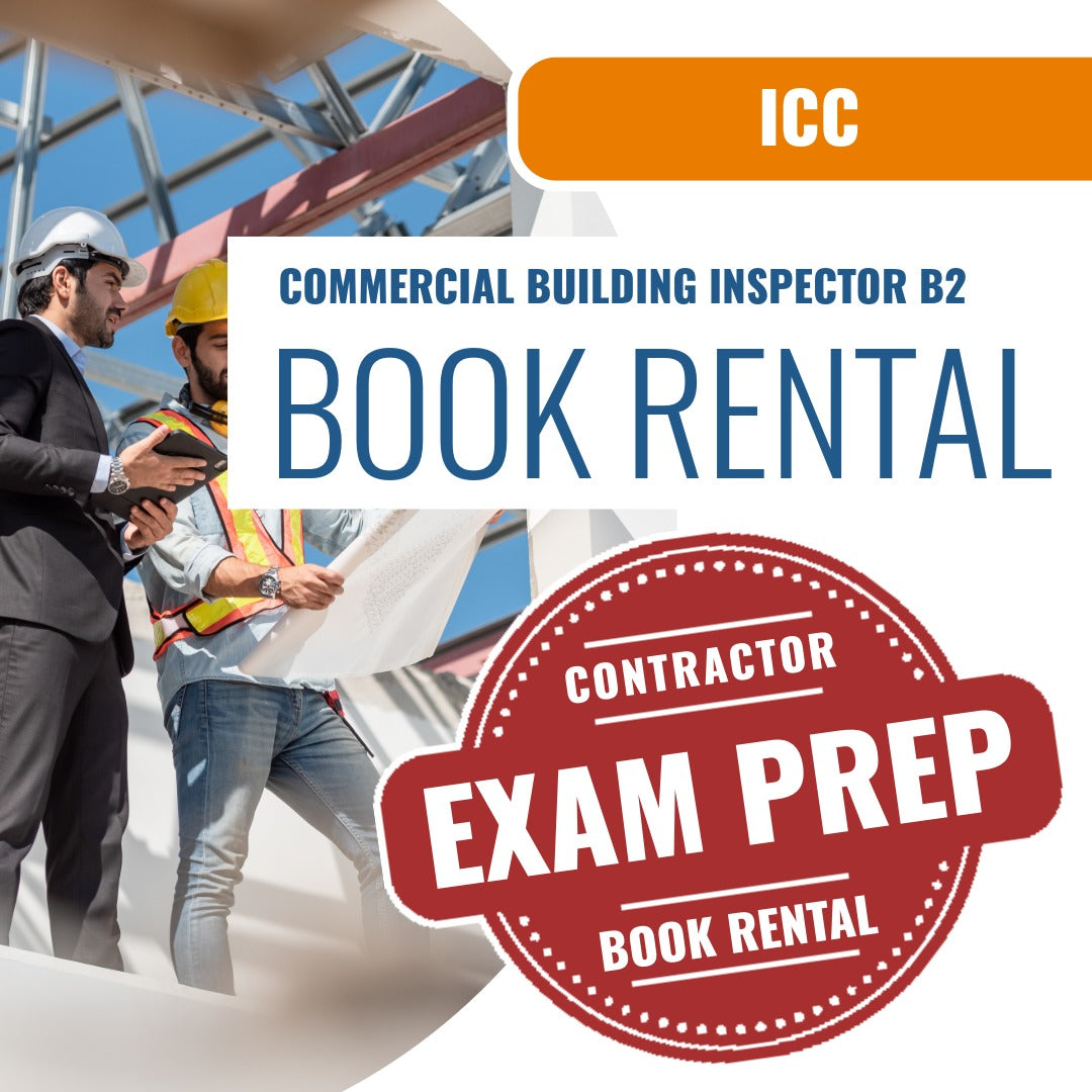 ICC Commercial Building Inspector B2 - Books & Courses Rental Package
