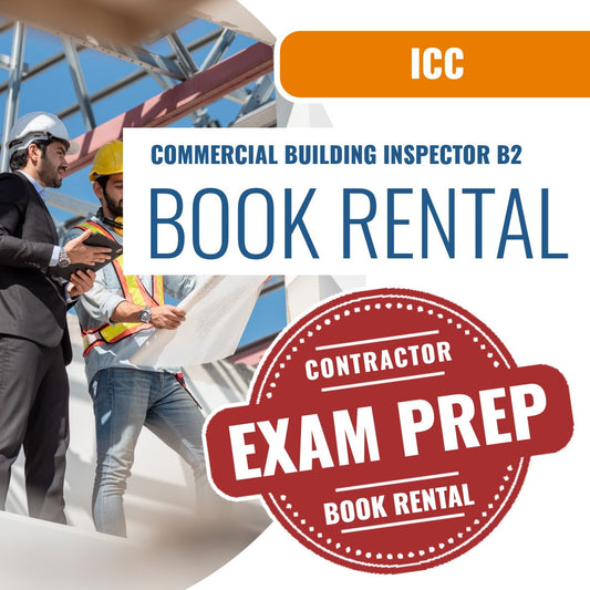 ICC Commercial Building Inspector B2 - Books & Courses Rental Package