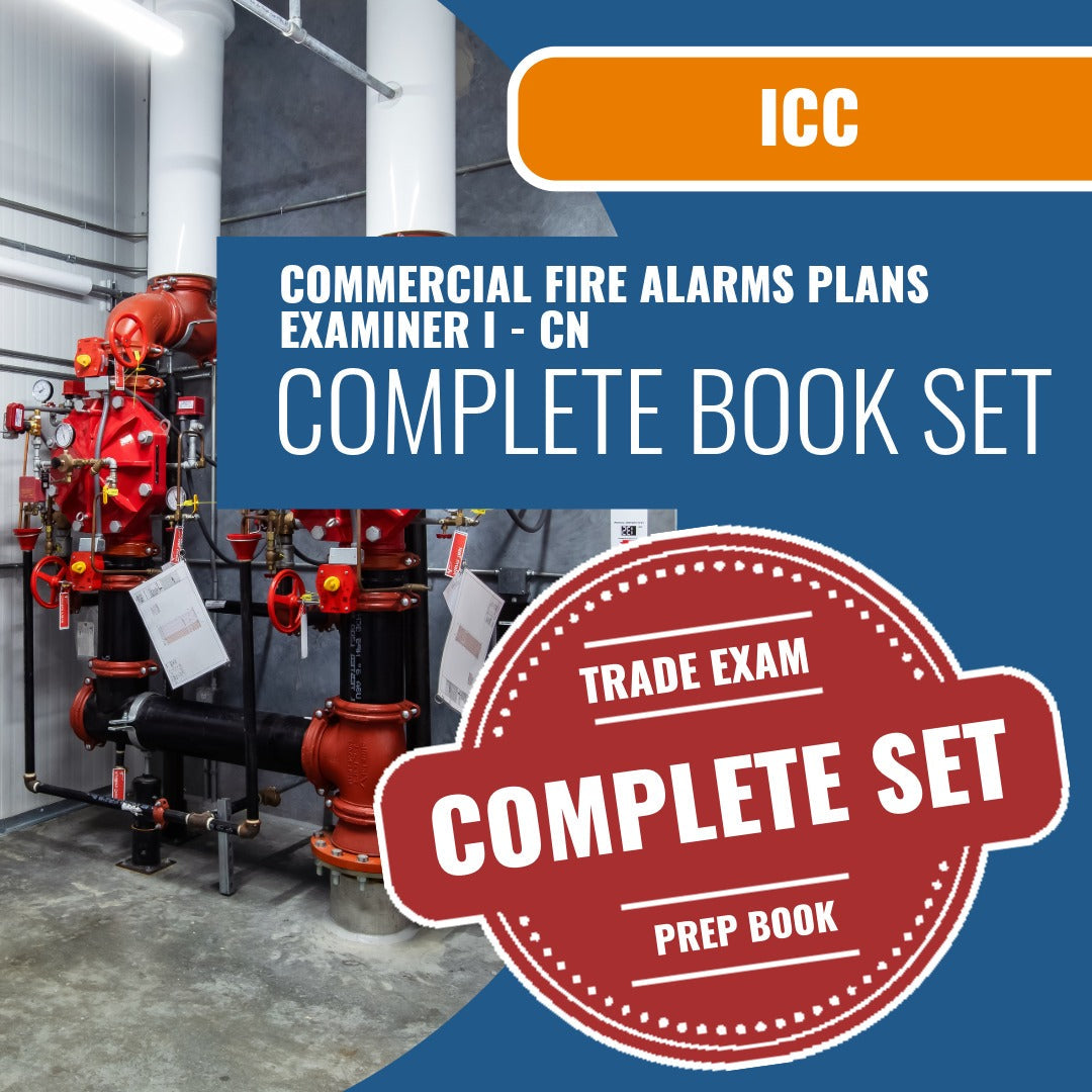 ICC Commercial Fire Alarms Plans Examiner I - CN Book Package