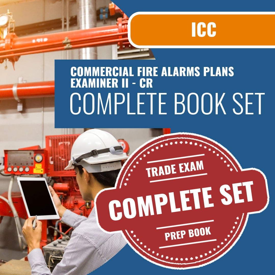 ICC Commercial Fire Alarms Plans Examiner II - CR Book Package