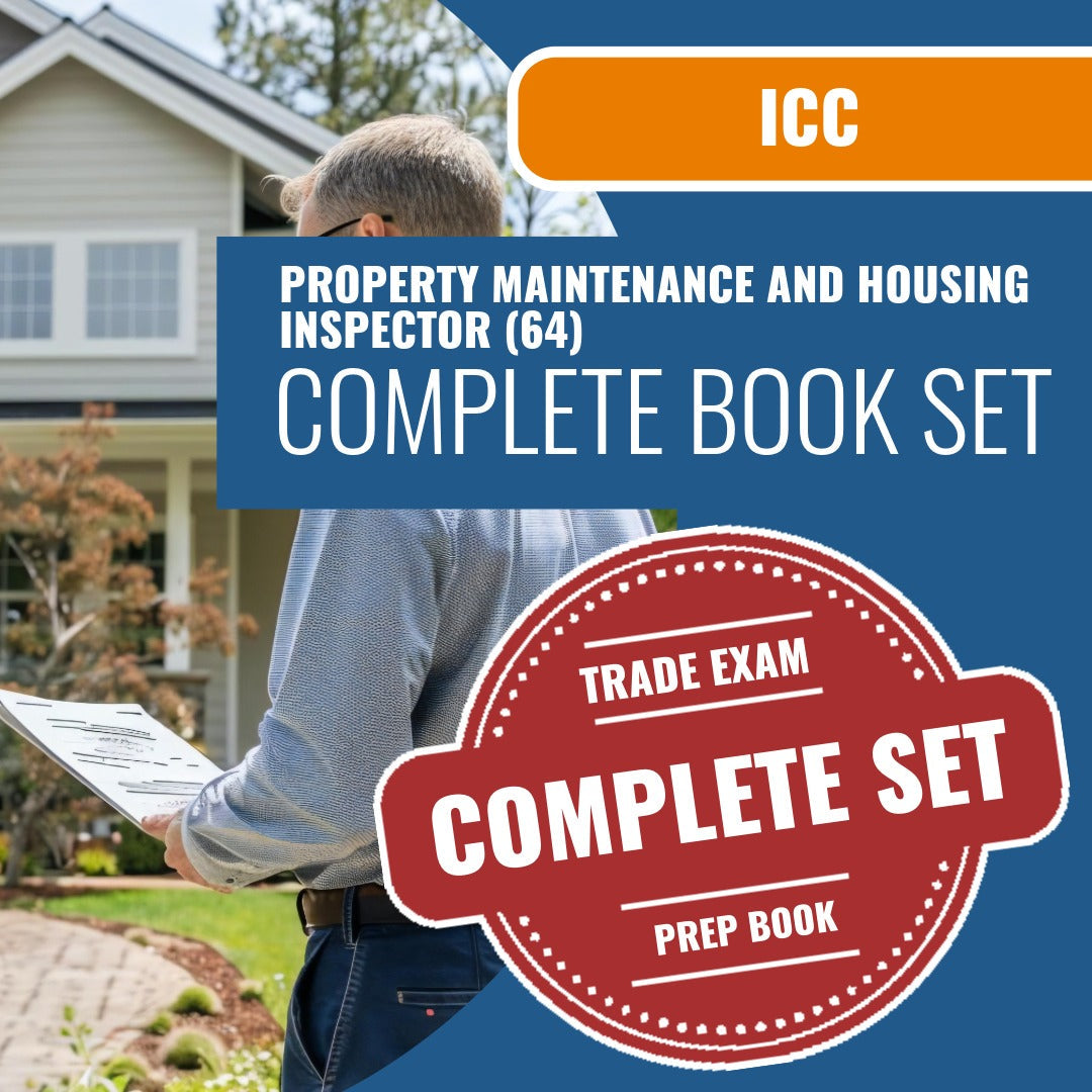 ICC Property Maintenance and Housing Inspector (64) Book Package