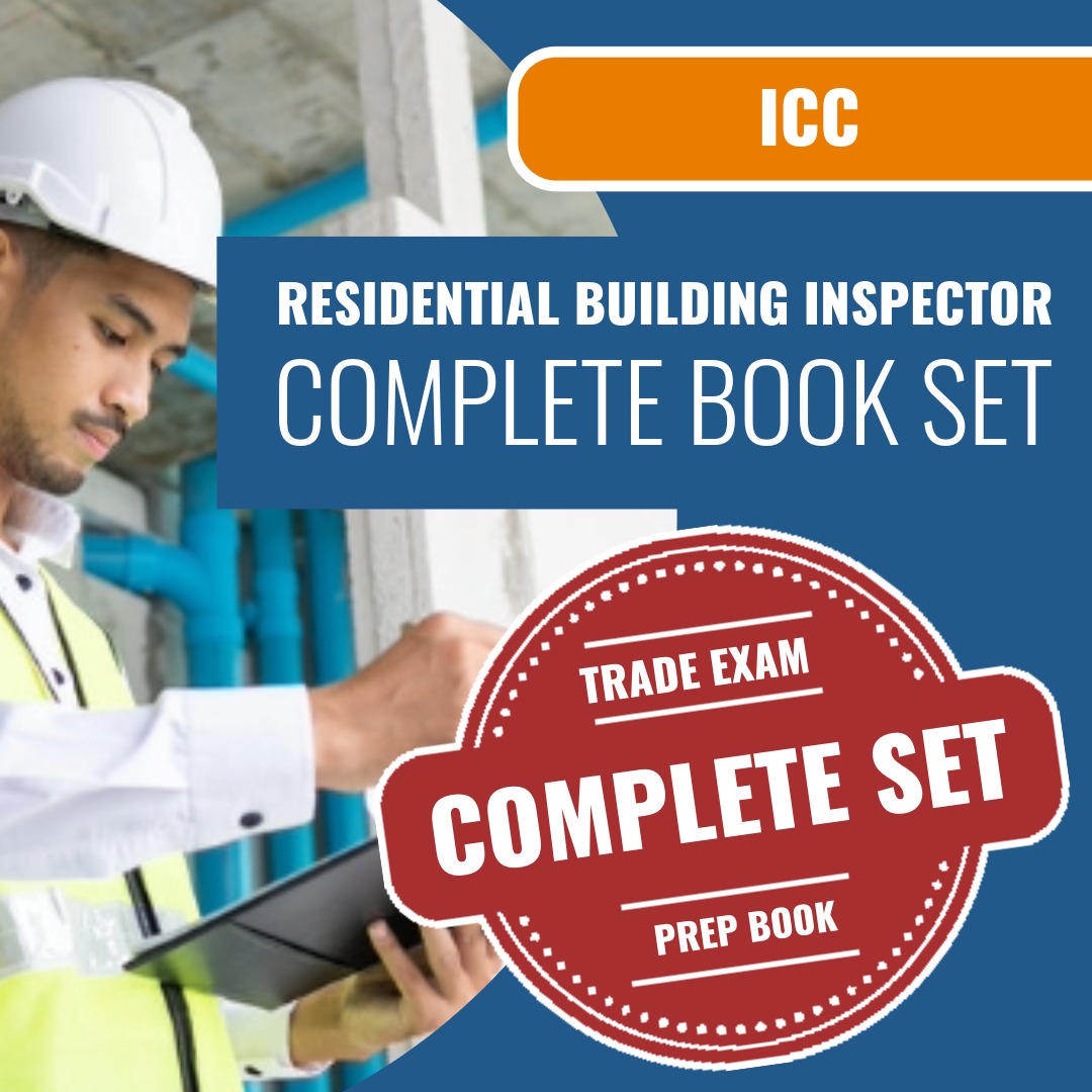 ICC Residential Building Inspector - B1 Exam Book Package
