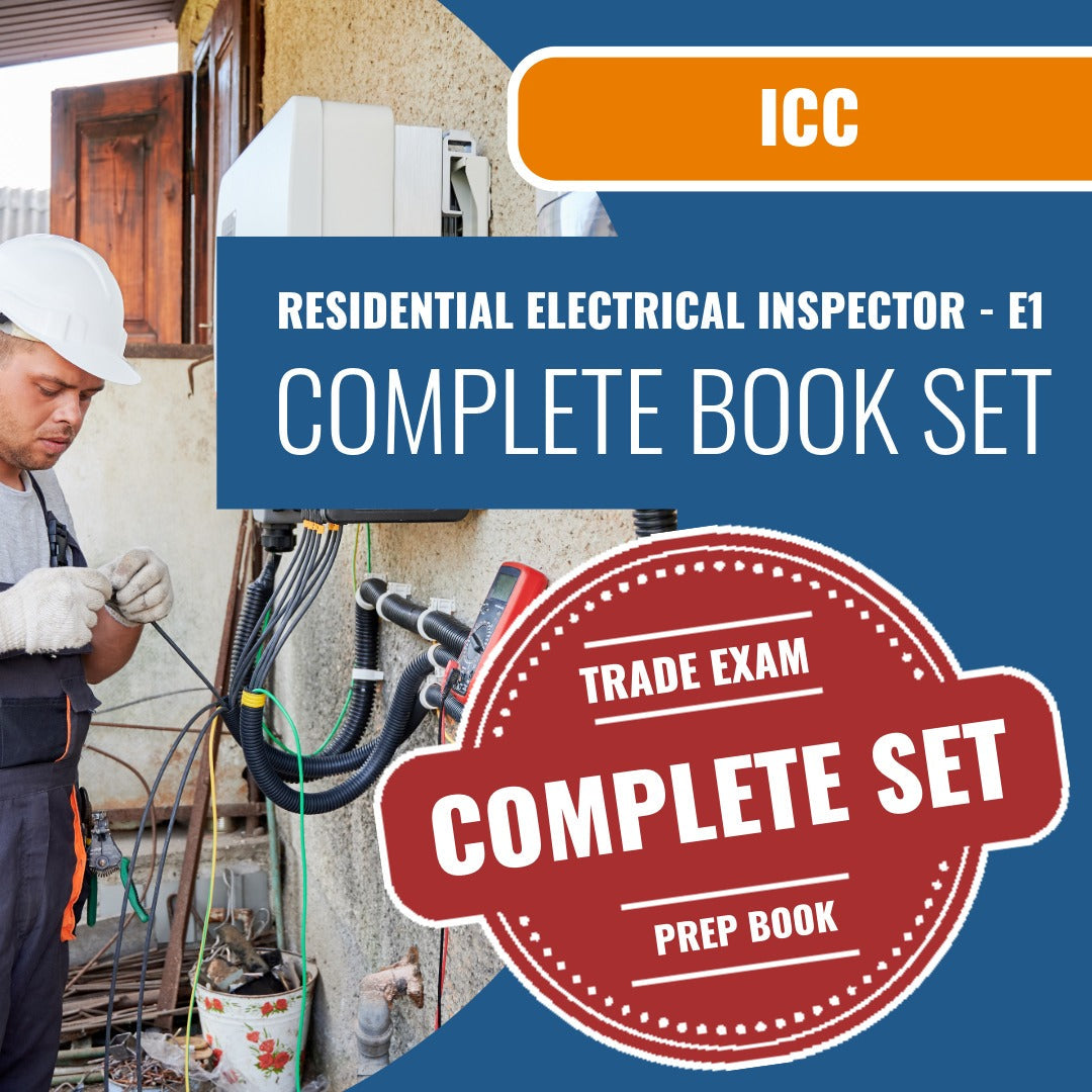 ICC Residential Electrical Inspector - E1 - Book Package