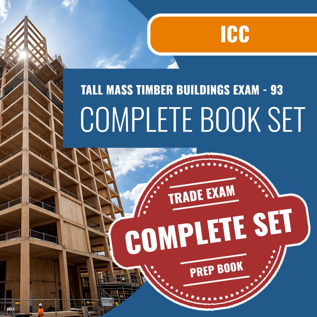 ICC Tall Mass Timber Buildings Exam - 93 Exam Book Package