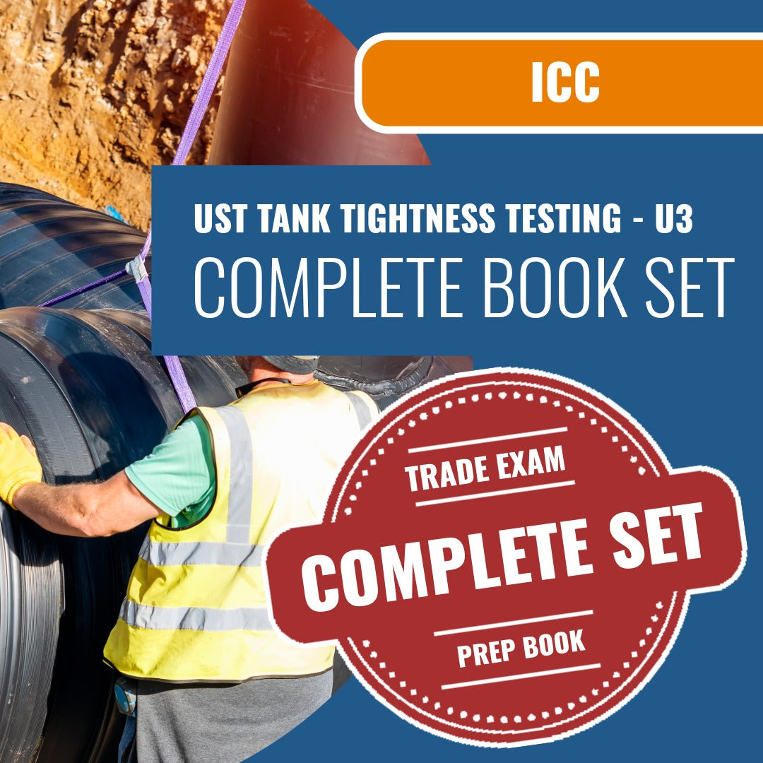 ICC UST Tank Tightness Testing - U3 - Book Package
