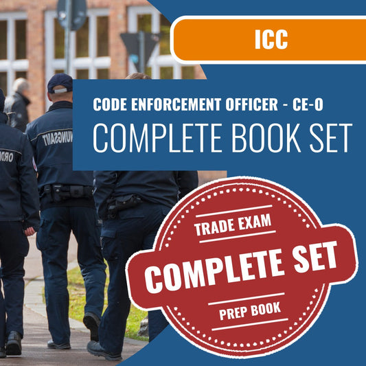 ICC Code Enforcement Officer - CE-O Exam Book Package