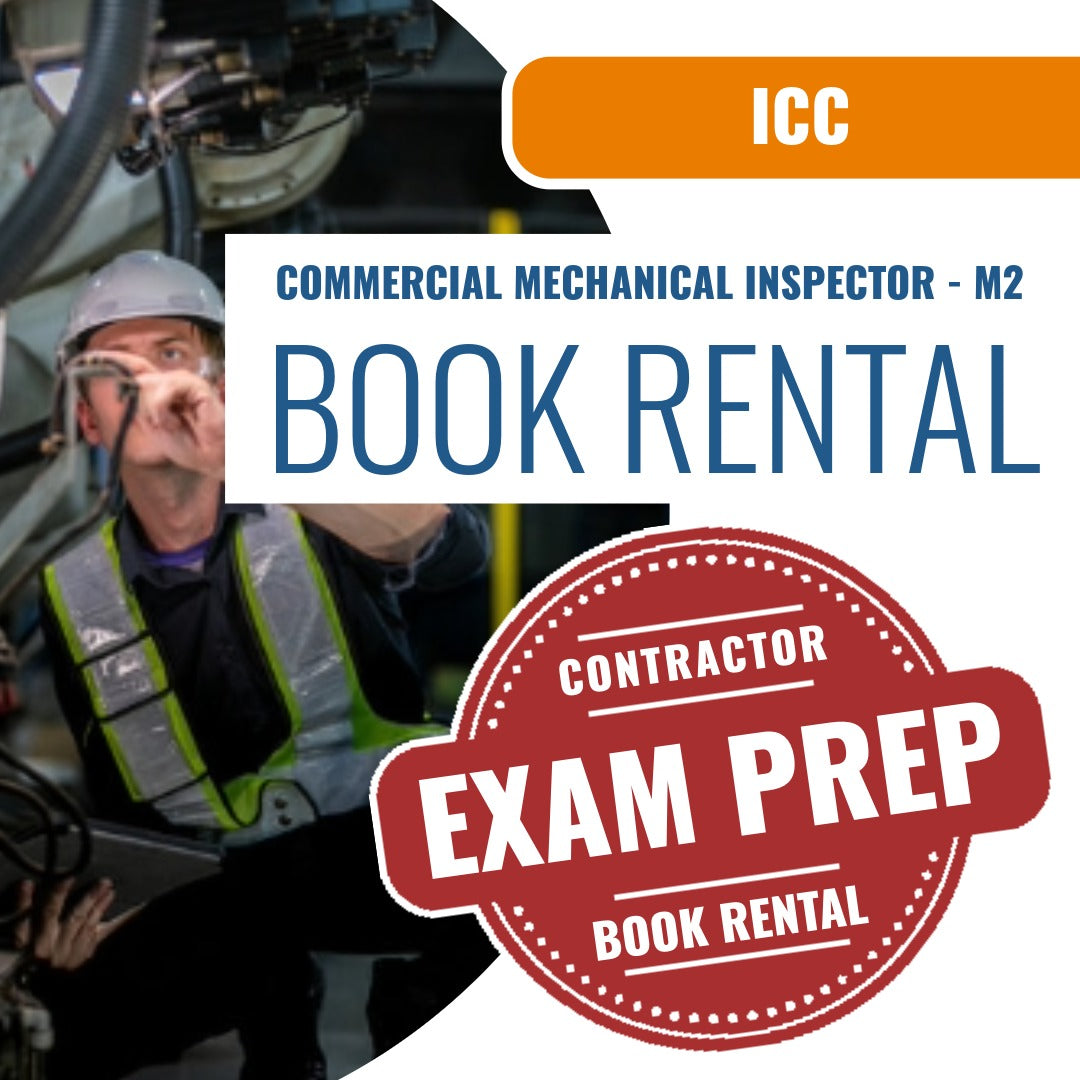 ICC Commercial Mechanical Inspector - M2 - Books & Courses Rental Package