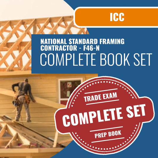 ICC National Standard Framing Contractor - F46-N Exam Book Package