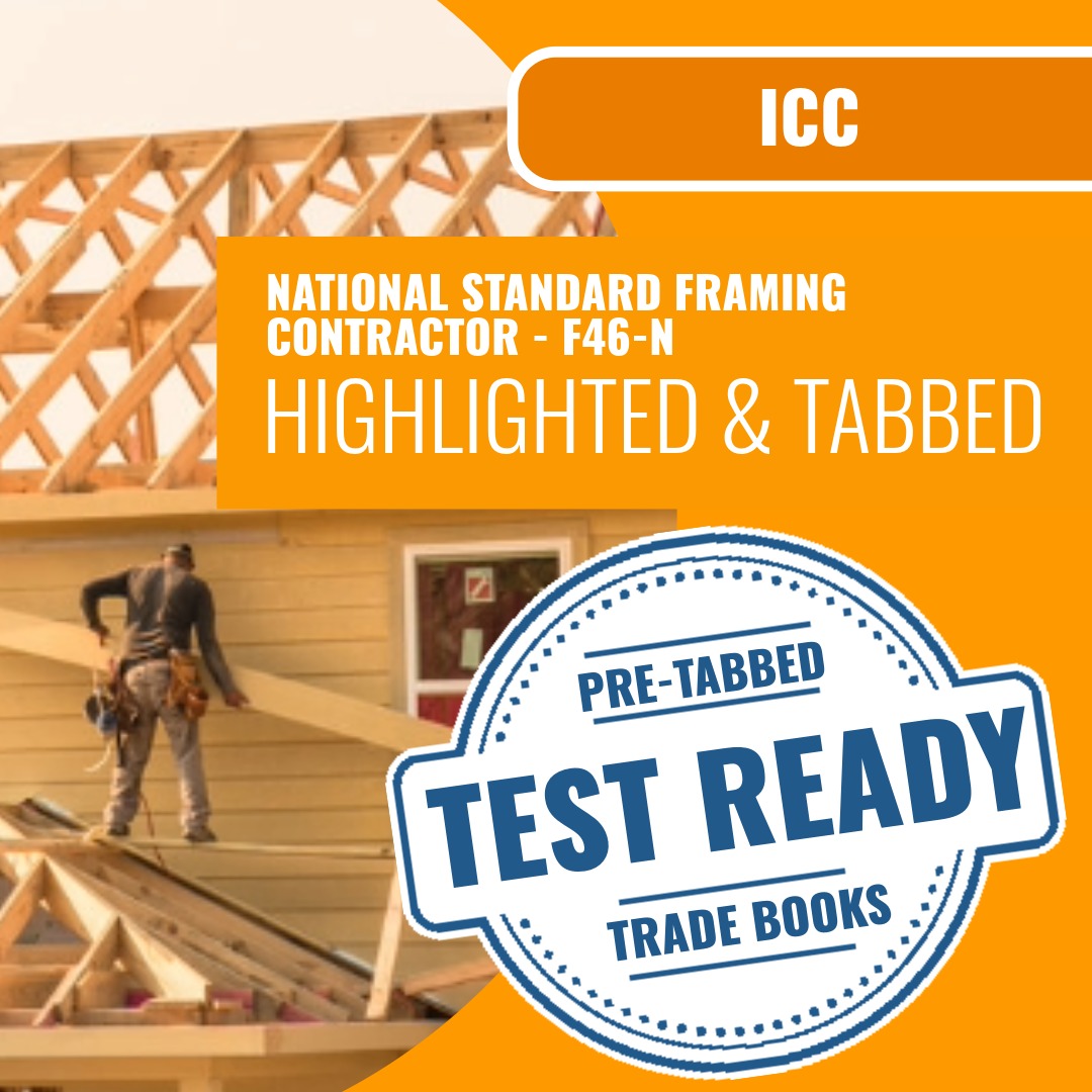 ICC National Standard Framing Contractor - F46-N Highlighted & Tabbed Book Package