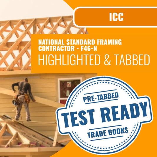 ICC National Standard Framing Contractor - F46-N Highlighted & Tabbed Book Package