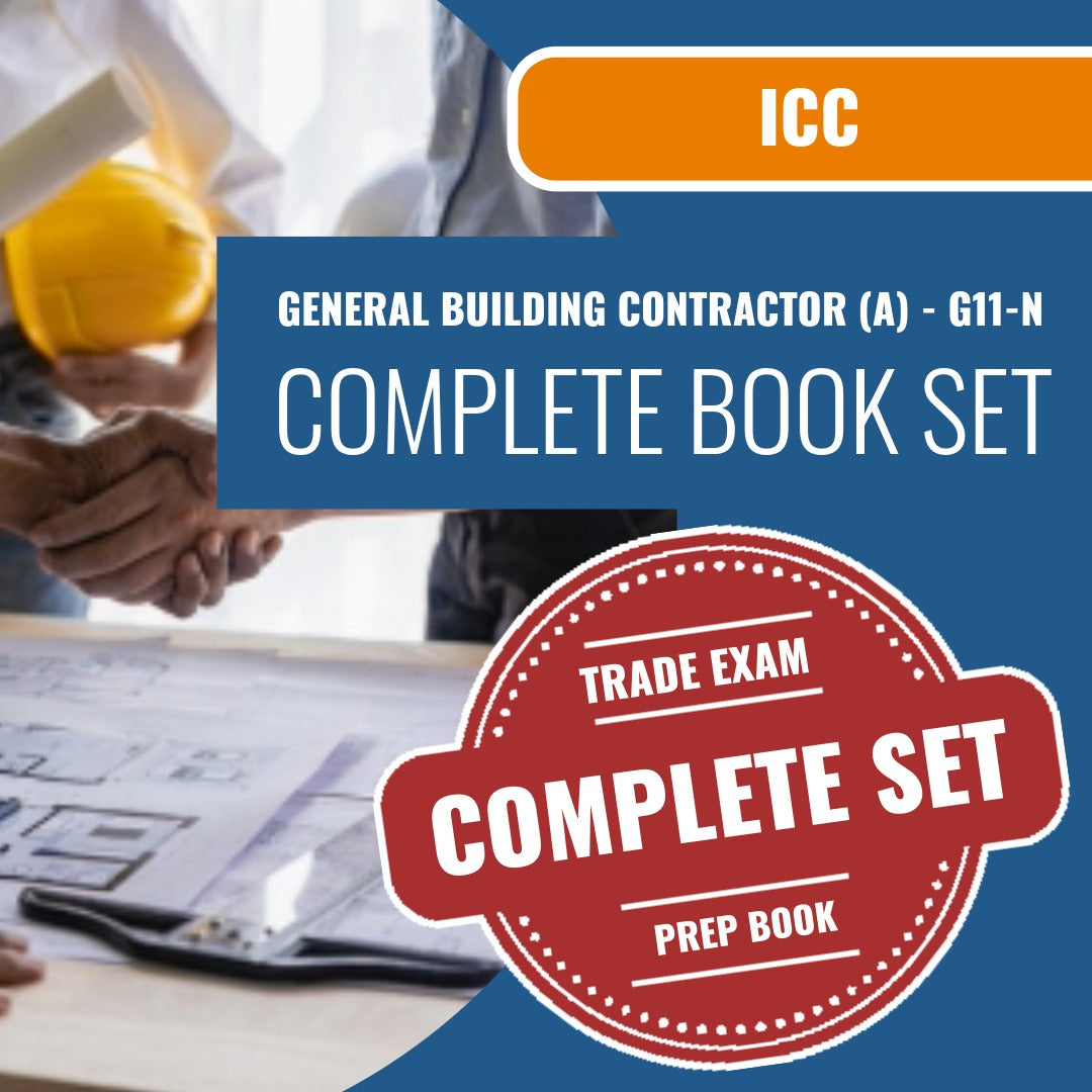 ICC General Building Contractor (A) - G11-N Exam Book Package