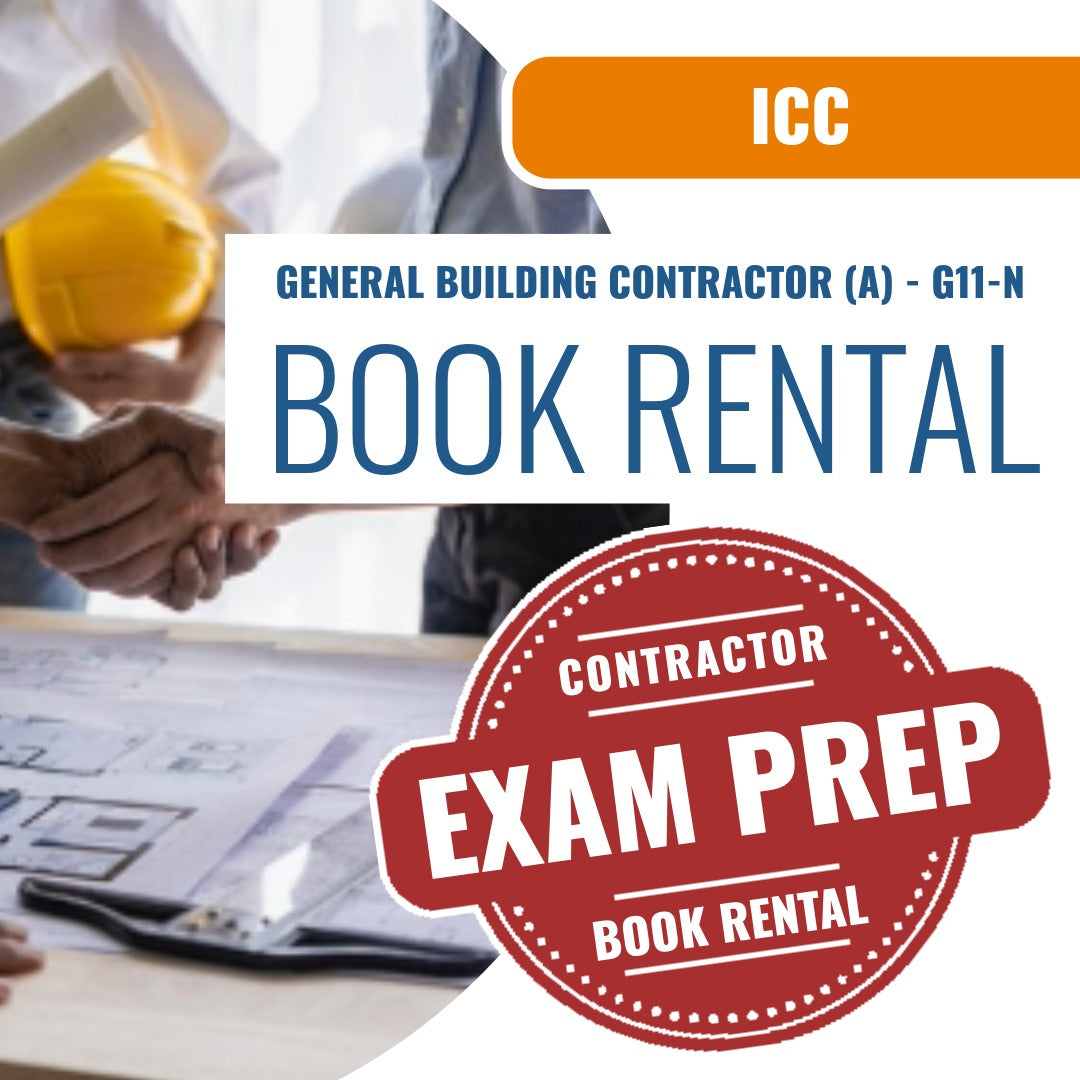 ICC General Building Contractor (A) - G11-N - Books & Courses Rental Package