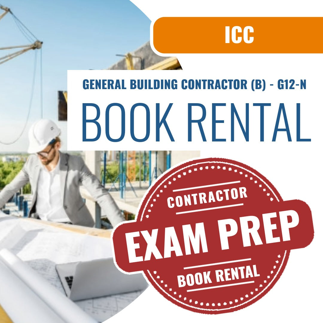 ICC General Building Contractor (B) - G12-N- Books & Courses Rental Package