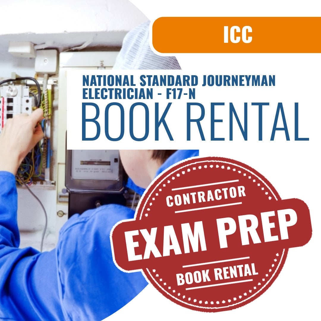 ICC National Standard Journeyman Electrician - F17-N - Books & Courses Rental Package