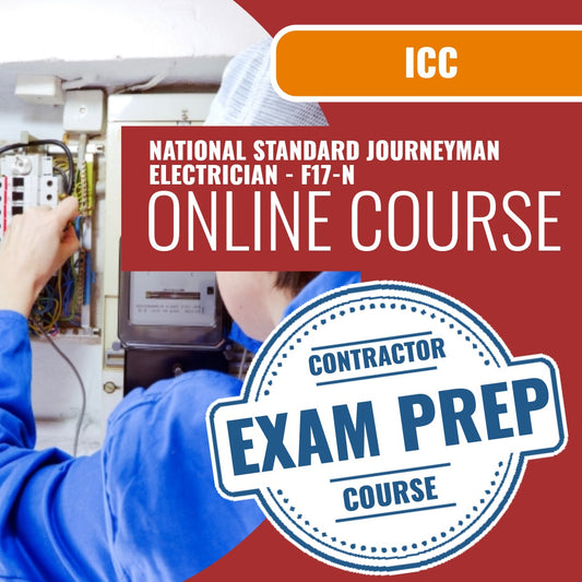 ICC National Standard Journeyman Electrician - F17-N - Online Exam Prep